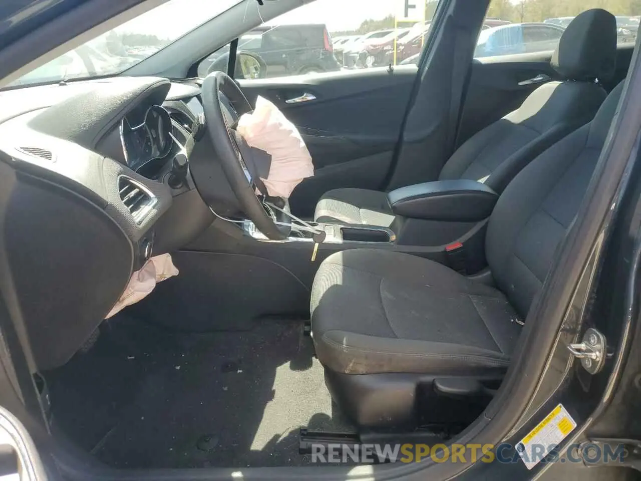 7 Photograph of a damaged car 3G1BE6SM3KS544042 CHEVROLET CRUZE 2019