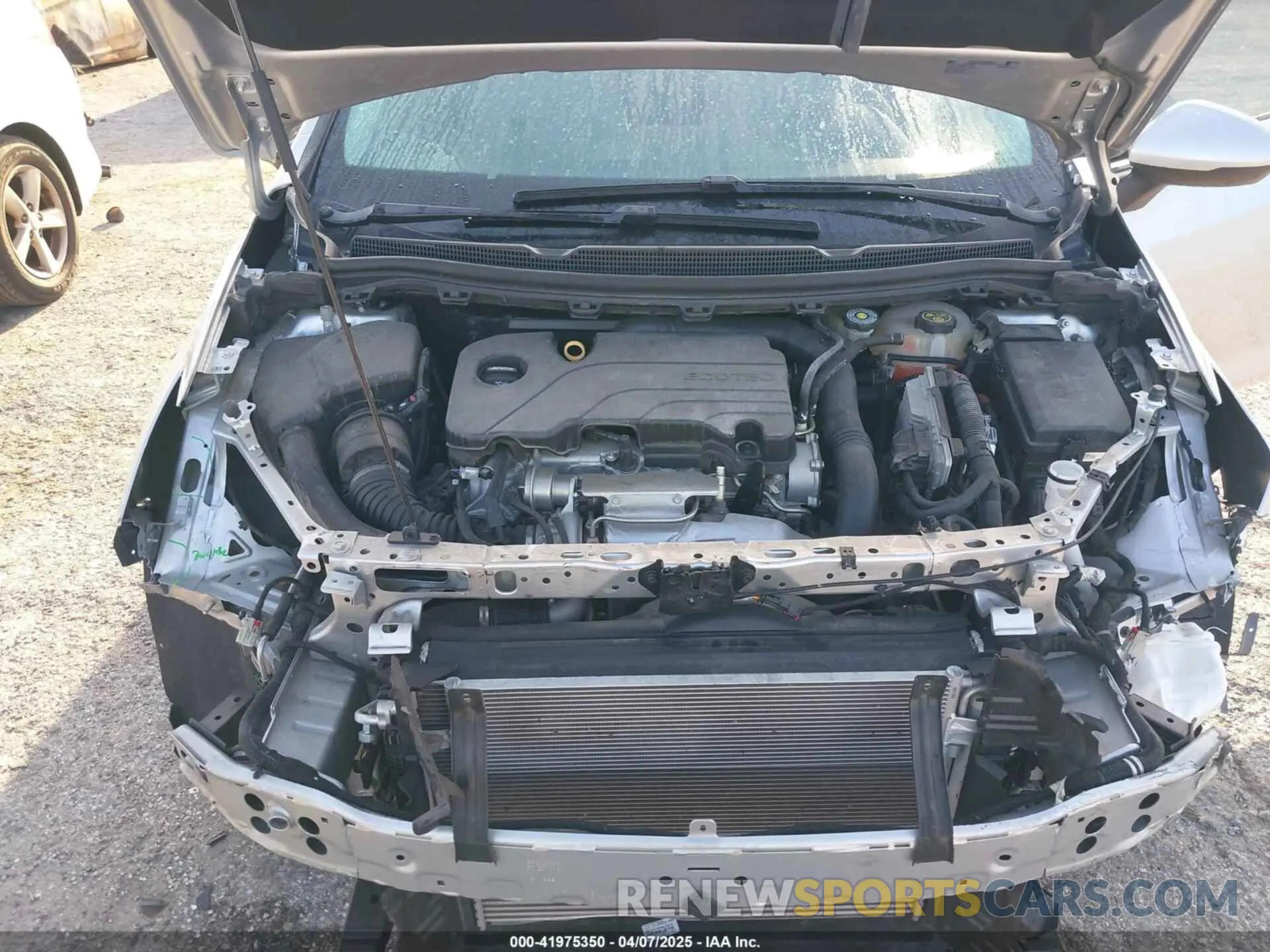 10 Photograph of a damaged car 3G1BE6SM3KS548527 CHEVROLET CRUZE 2019