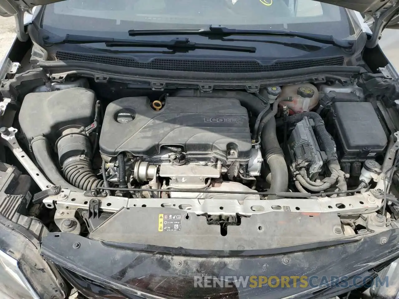 11 Photograph of a damaged car 3G1BE6SM3KS610220 CHEVROLET CRUZE 2019