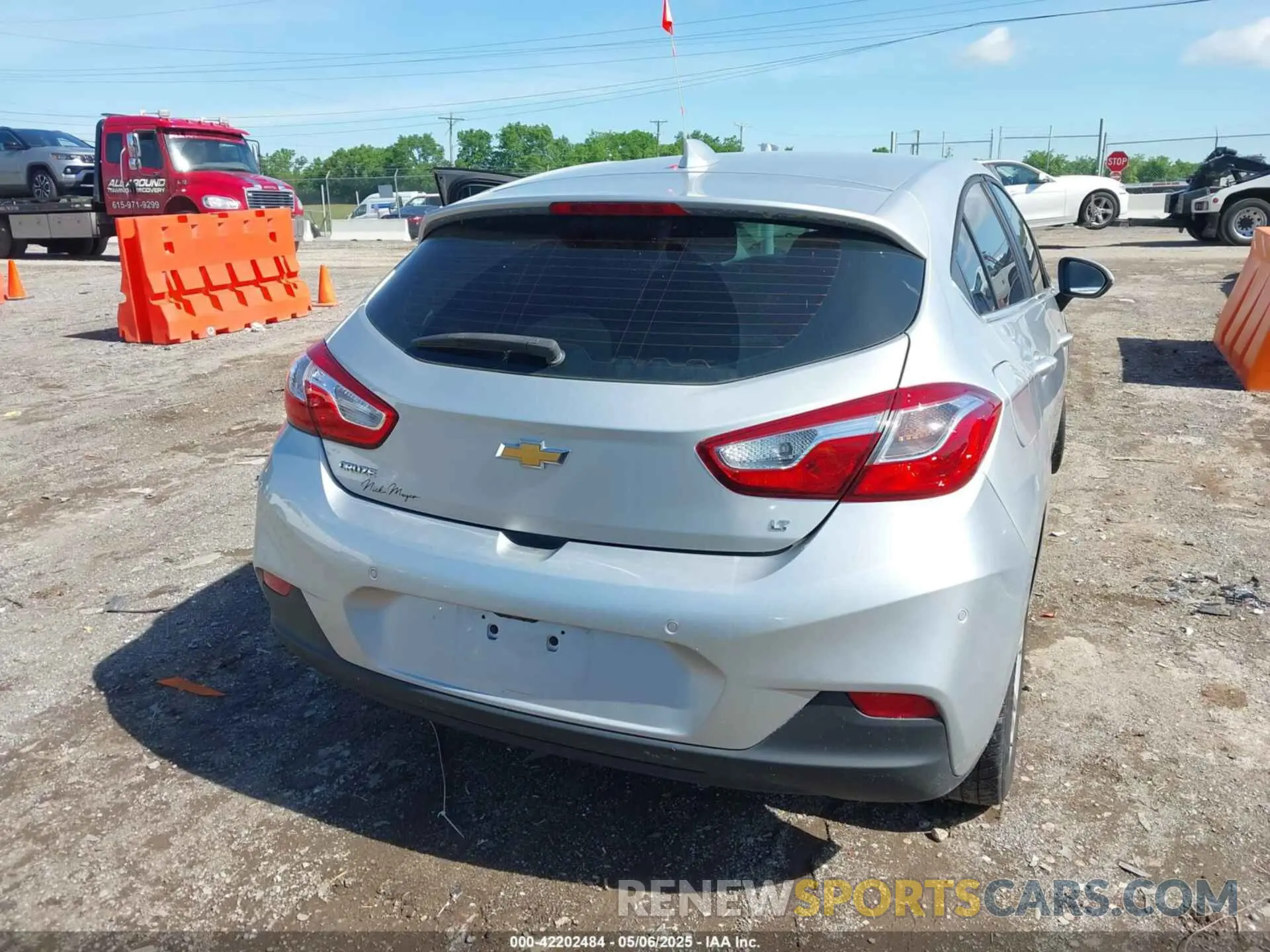 16 Photograph of a damaged car 3G1BE6SM4Ks574795 CHEVROLET CRUZE 2019