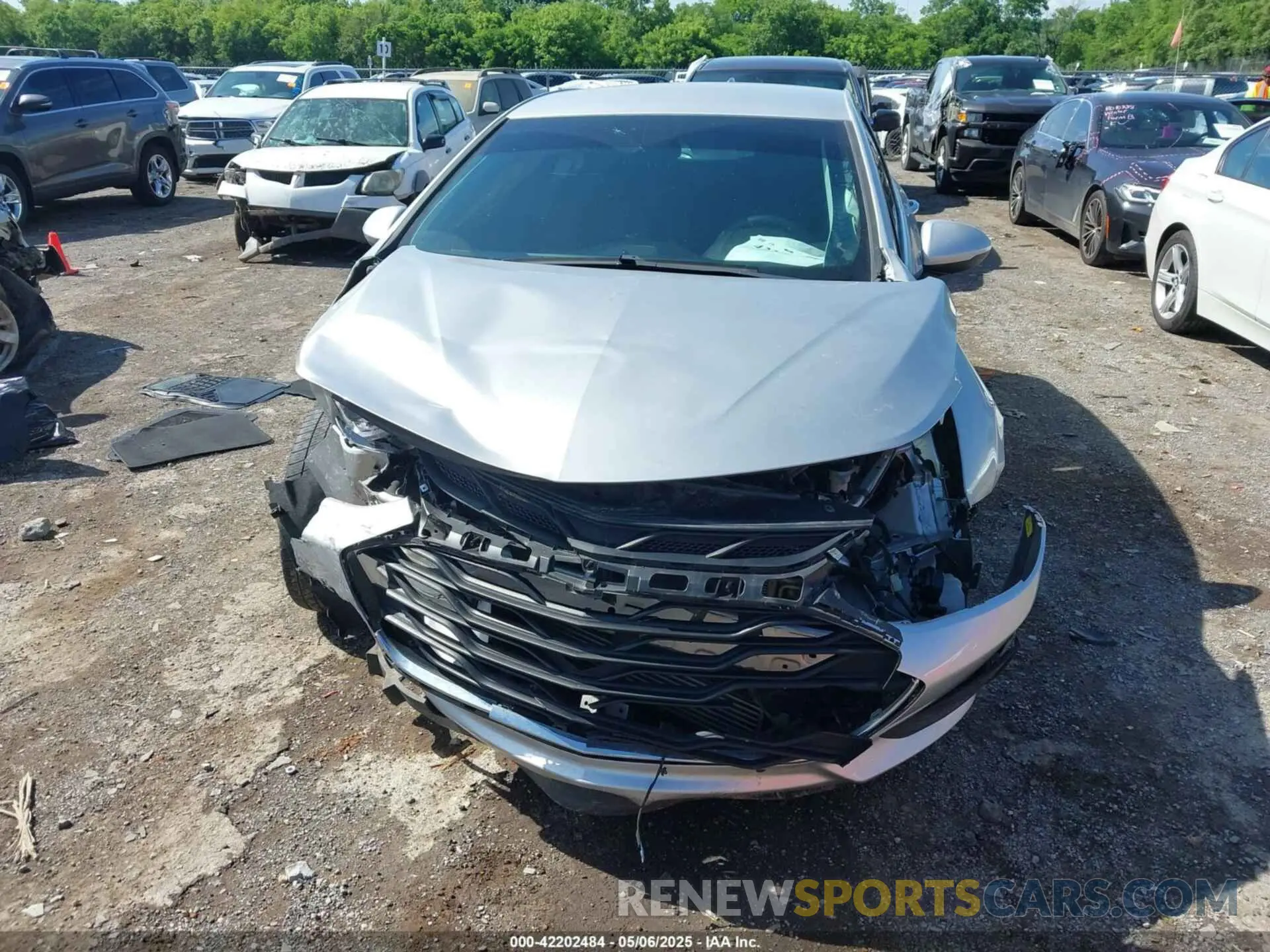 6 Photograph of a damaged car 3G1BE6SM4Ks574795 CHEVROLET CRUZE 2019