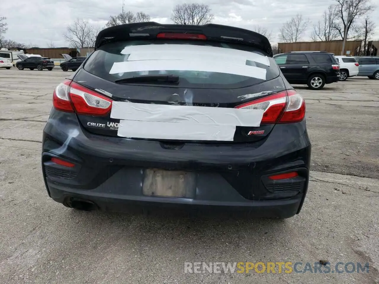 6 Photograph of a damaged car 3G1BE6SM5KS572313 CHEVROLET CRUZE 2019