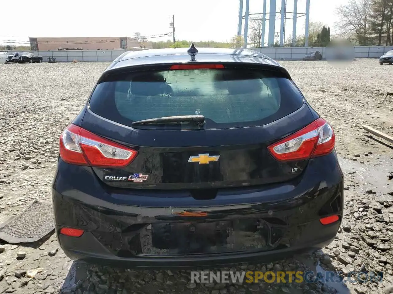 6 Photograph of a damaged car 3G1BE6SM8KS562617 CHEVROLET CRUZE 2019