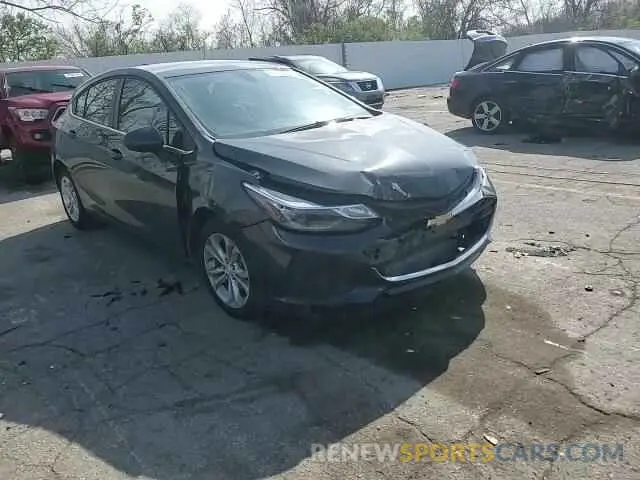 11 Photograph of a damaged car 3G1BE6SM8KS611041 CHEVROLET CRUZE 2019