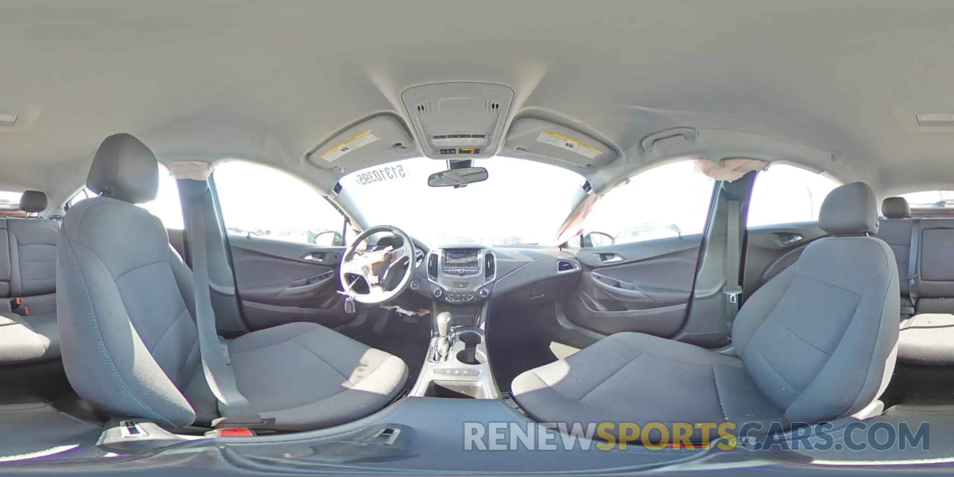 12 Photograph of a damaged car 3G1BE6SM8KS611041 CHEVROLET CRUZE 2019