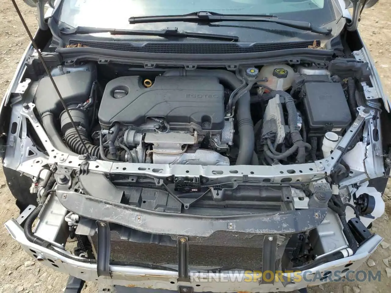 11 Photograph of a damaged car 3G1BF6SM1KS569549 CHEVROLET CRUZE 2019