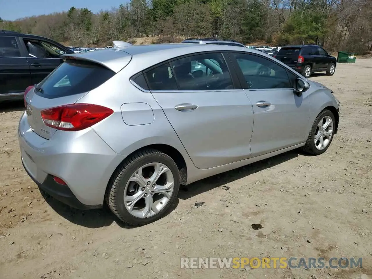 3 Photograph of a damaged car 3G1BF6SM1KS569549 CHEVROLET CRUZE 2019