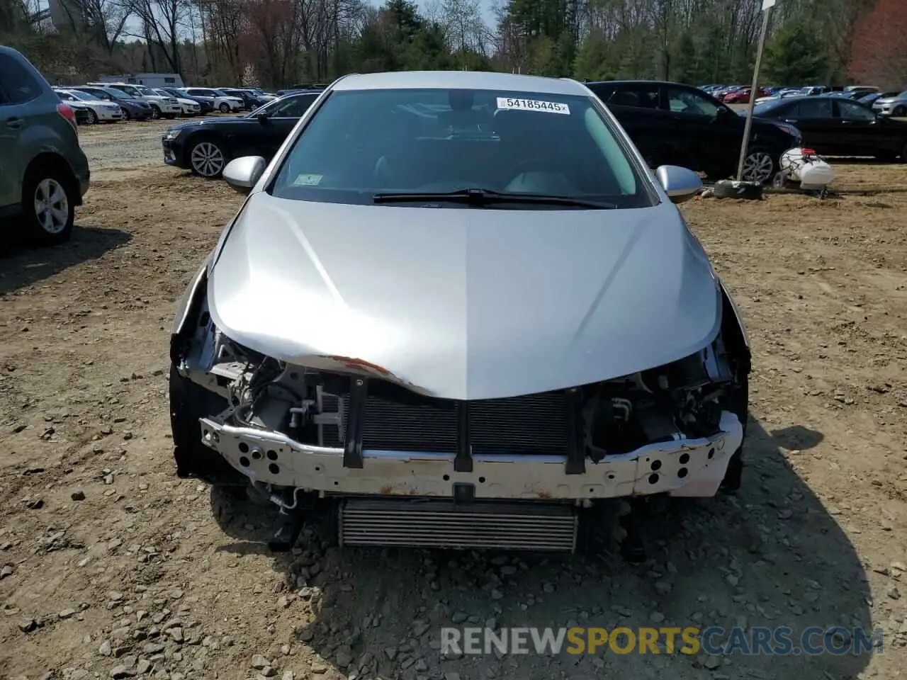 5 Photograph of a damaged car 3G1BF6SM1KS569549 CHEVROLET CRUZE 2019