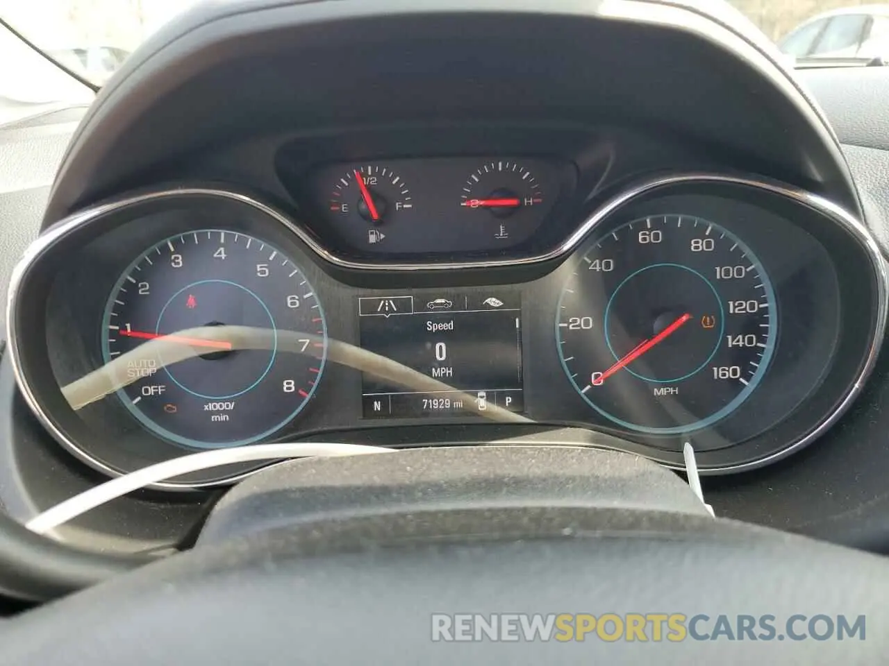 9 Photograph of a damaged car 3G1BF6SM1KS569549 CHEVROLET CRUZE 2019