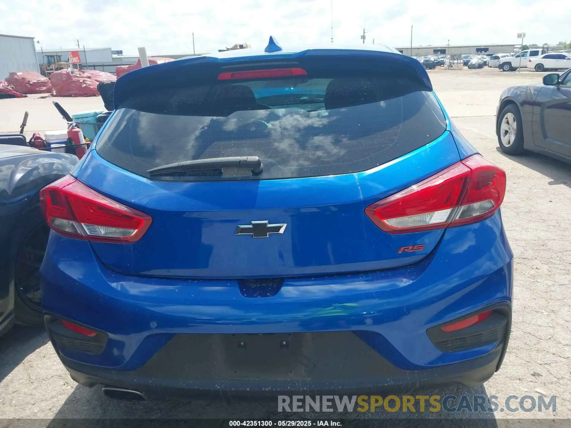 16 Photograph of a damaged car 3G1BF6SMXKS570523 CHEVROLET CRUZE 2019