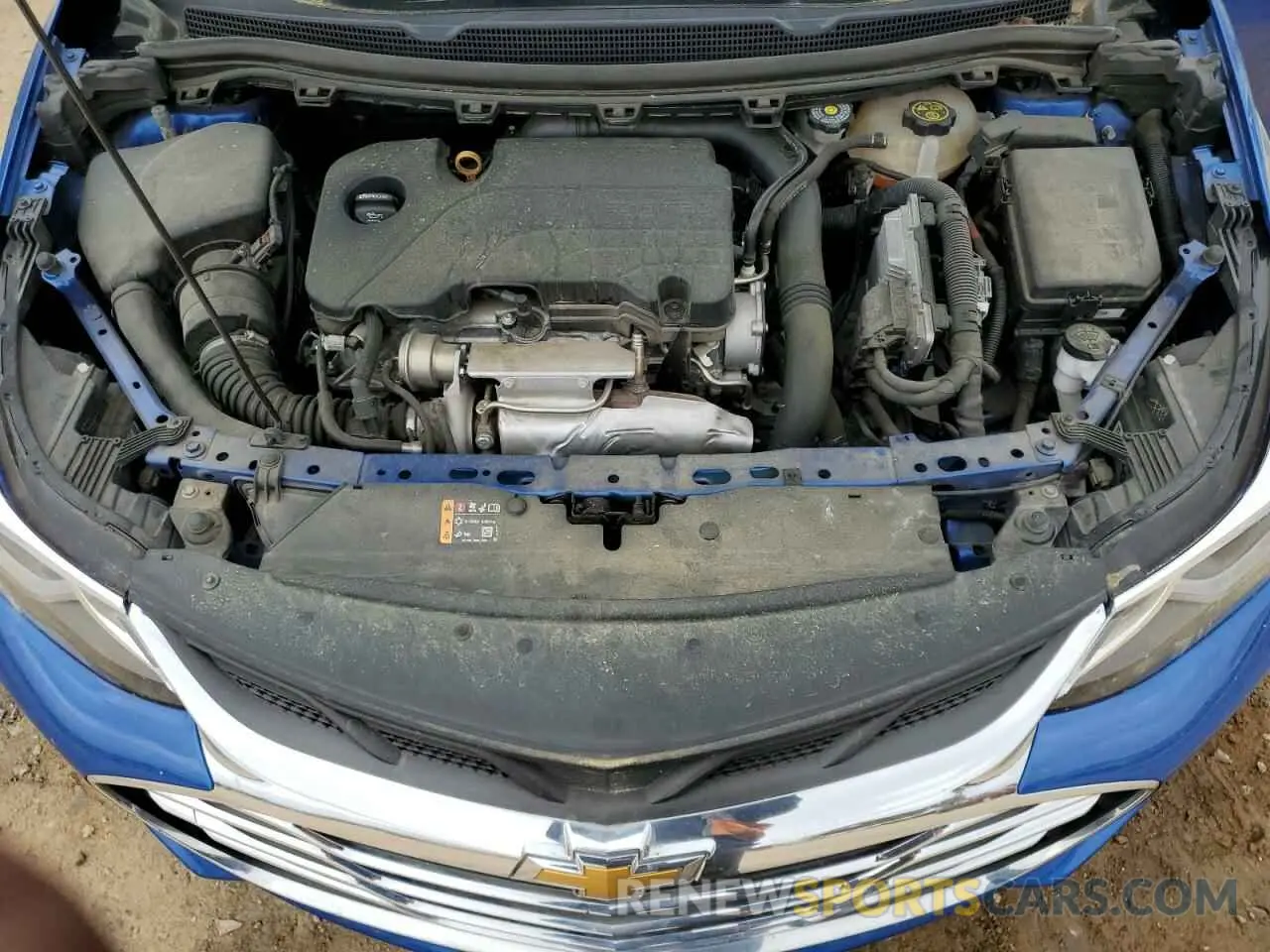 14 Photograph of a damaged car 3G1BF6SMXKS592215 CHEVROLET CRUZE 2019