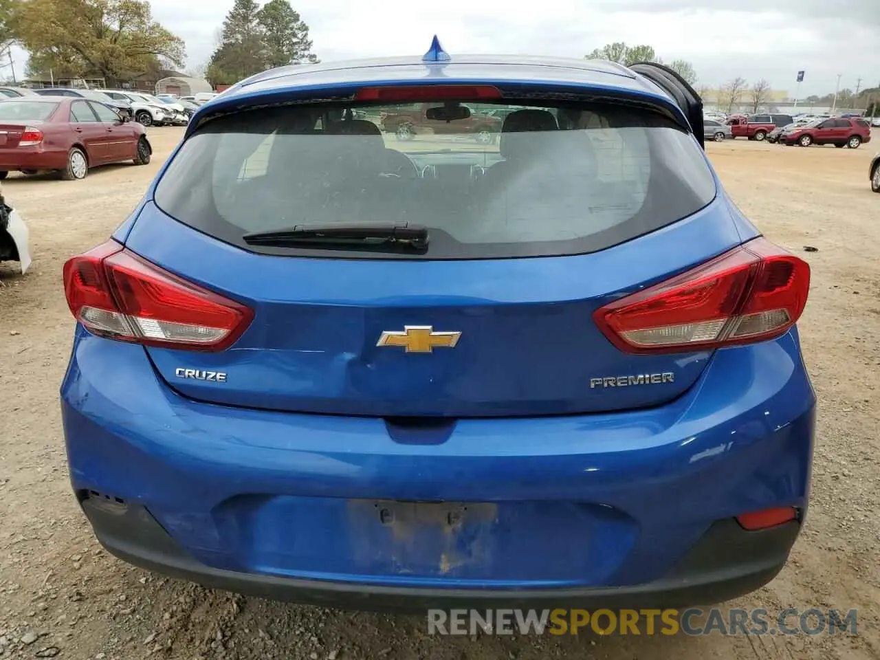 6 Photograph of a damaged car 3G1BF6SMXKS592215 CHEVROLET CRUZE 2019