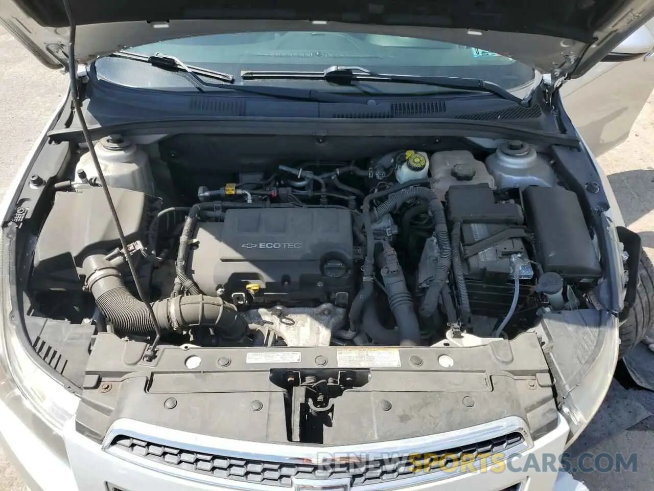 11 Photograph of a damaged car 1G1PK5SB3E7447983 CHEVROLET CRUZE 2021
