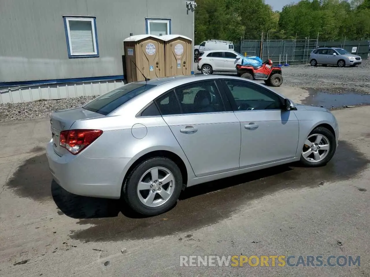 3 Photograph of a damaged car 1G1PK5SB3E7447983 CHEVROLET CRUZE 2021