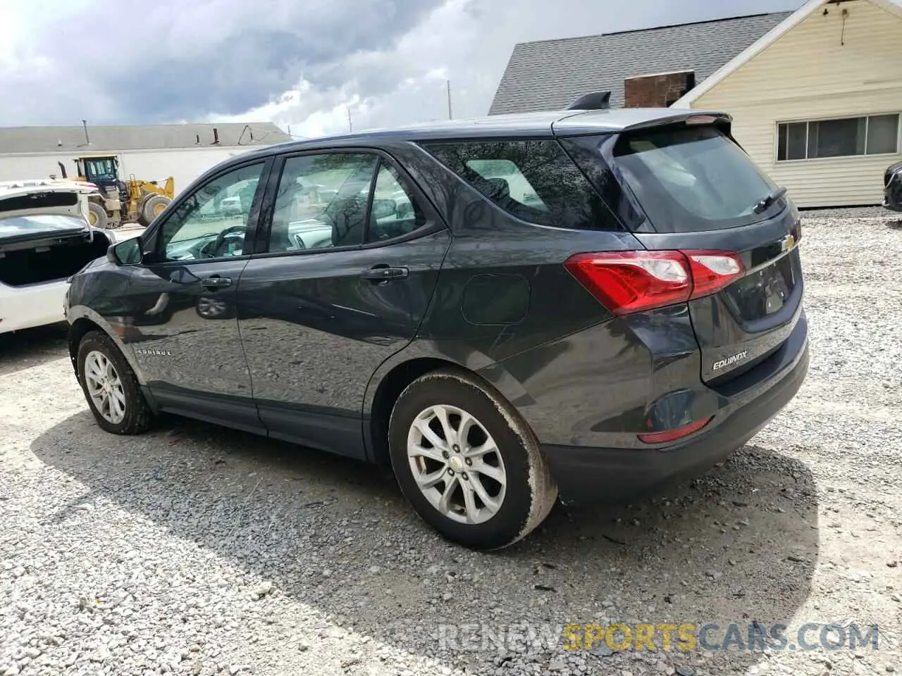 2 Photograph of a damaged car 2GNAXHEV0K6157418 CHEVROLET EQUINOX 2019
