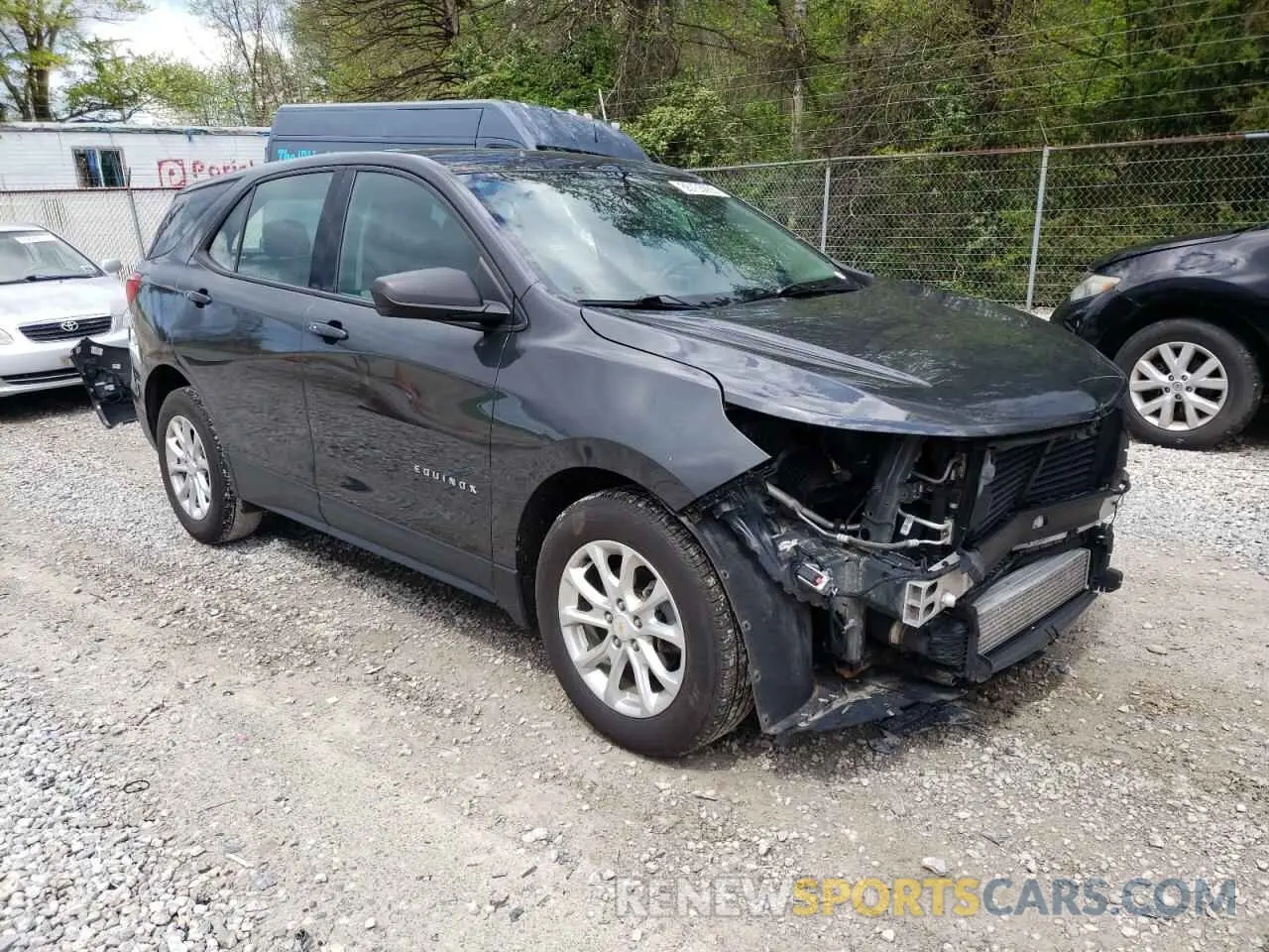 4 Photograph of a damaged car 2GNAXHEV0K6157418 CHEVROLET EQUINOX 2019