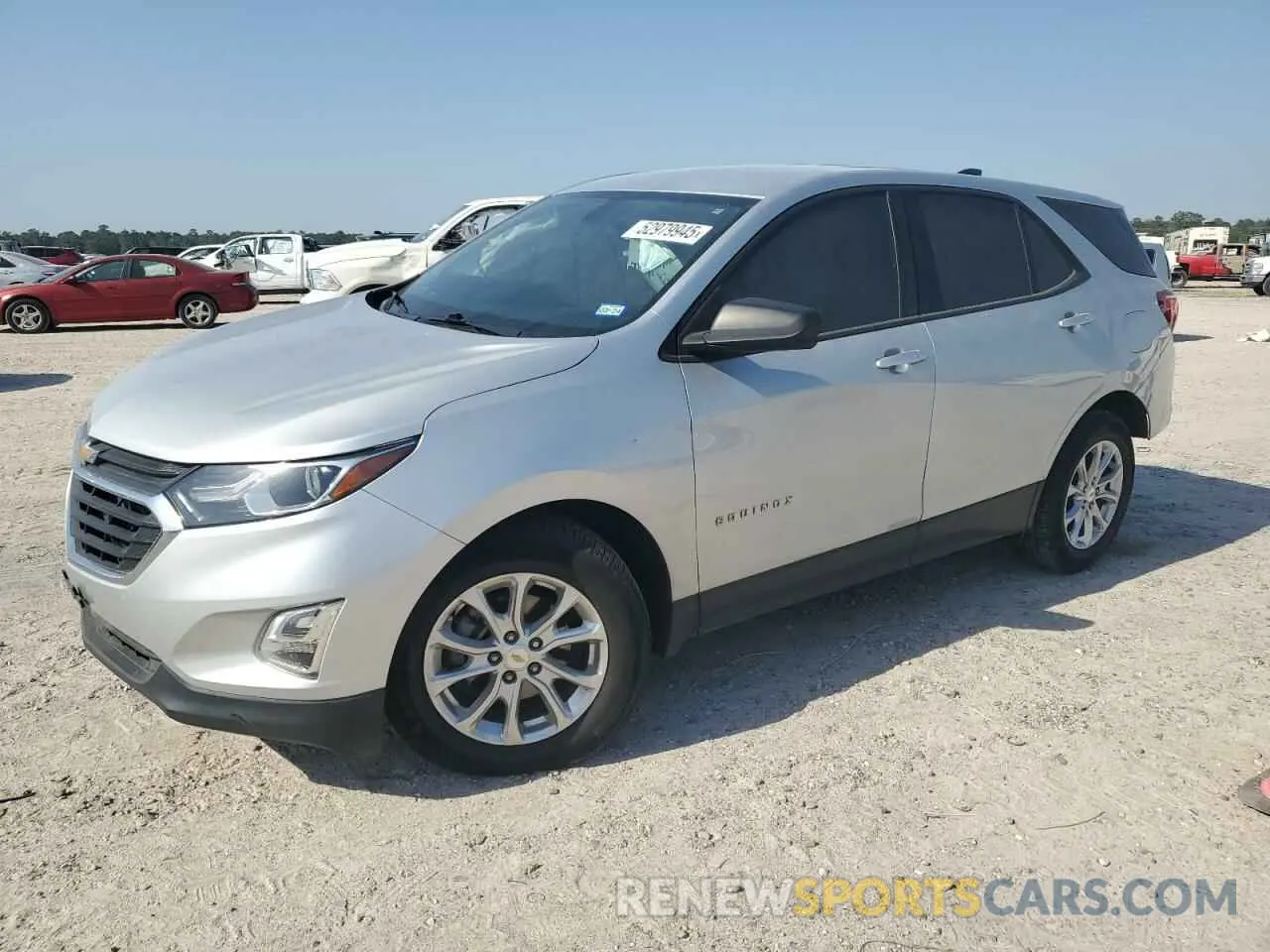 1 Photograph of a damaged car 2GNAXHEV0K6174350 CHEVROLET EQUINOX 2019