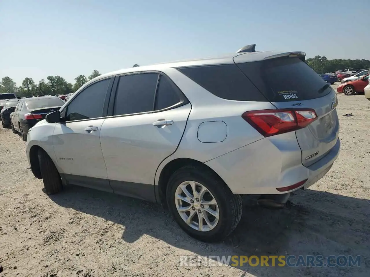 2 Photograph of a damaged car 2GNAXHEV0K6174350 CHEVROLET EQUINOX 2019