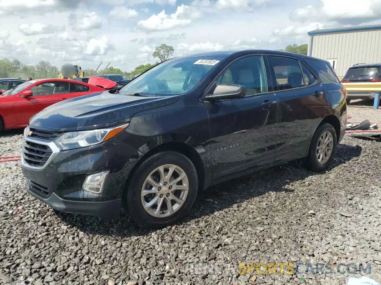 1 Photograph of a damaged car 2GNAXHEV0K6228598 CHEVROLET EQUINOX 2019