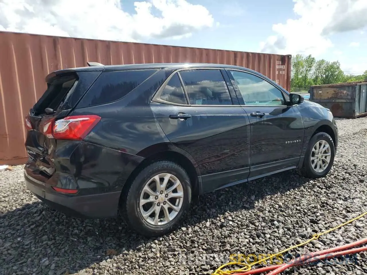 3 Photograph of a damaged car 2GNAXHEV0K6228598 CHEVROLET EQUINOX 2019