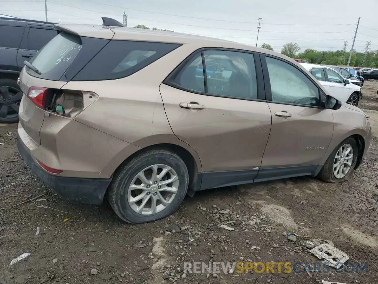 3 Photograph of a damaged car 2GNAXHEV0K6269166 CHEVROLET EQUINOX 2019