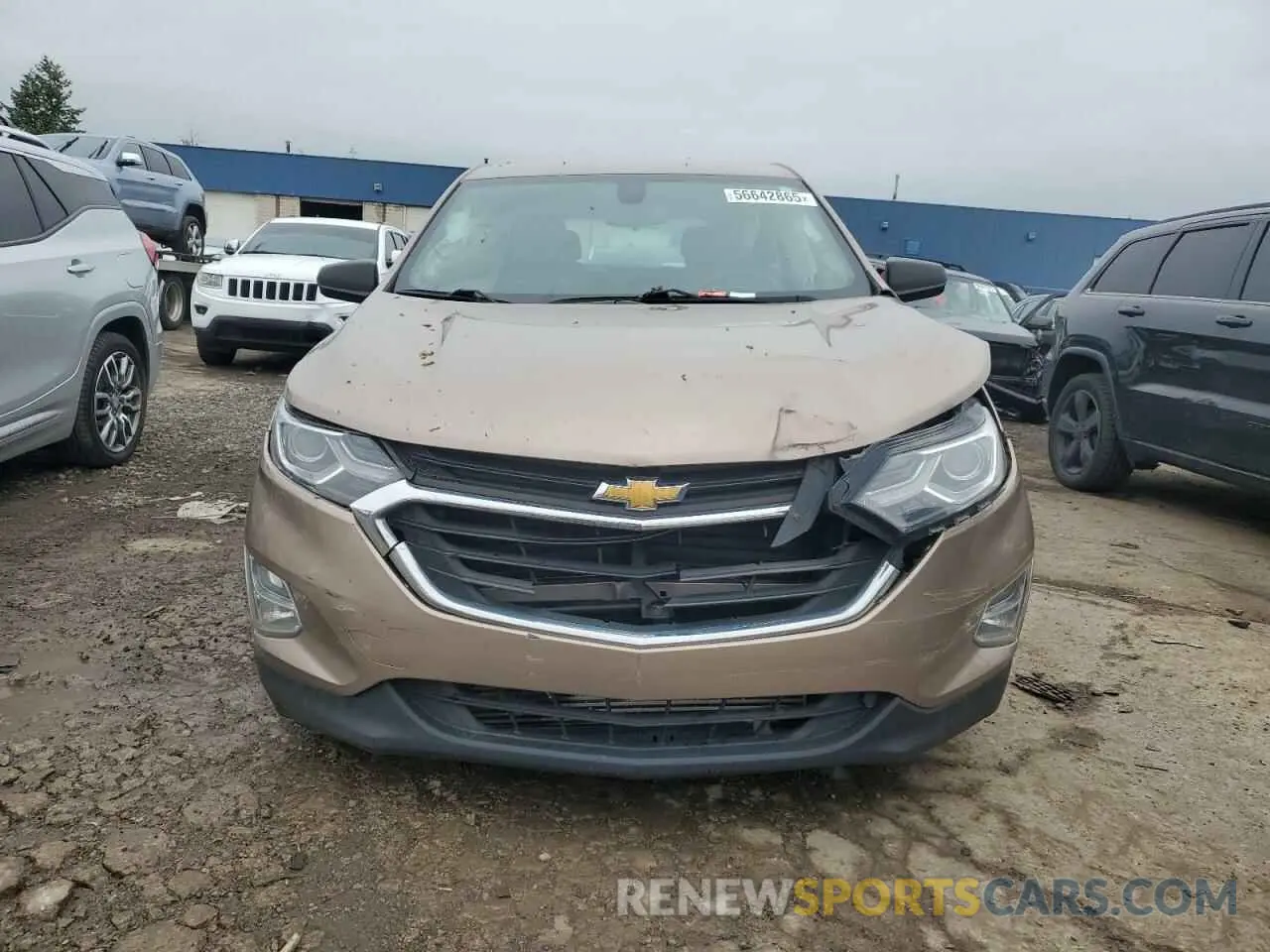 5 Photograph of a damaged car 2GNAXHEV0K6269166 CHEVROLET EQUINOX 2019