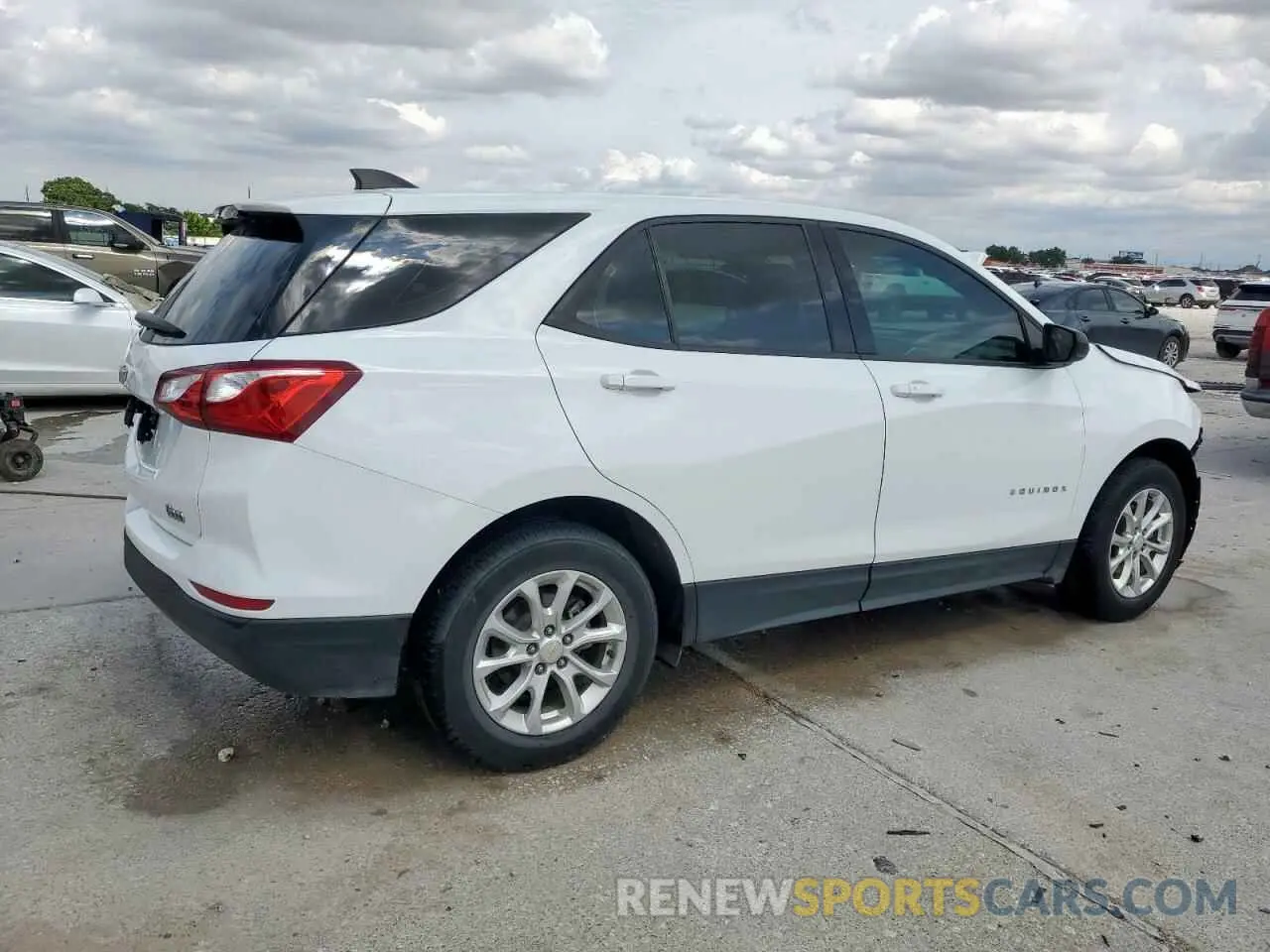 3 Photograph of a damaged car 2GNAXHEV0K6280782 CHEVROLET EQUINOX 2019