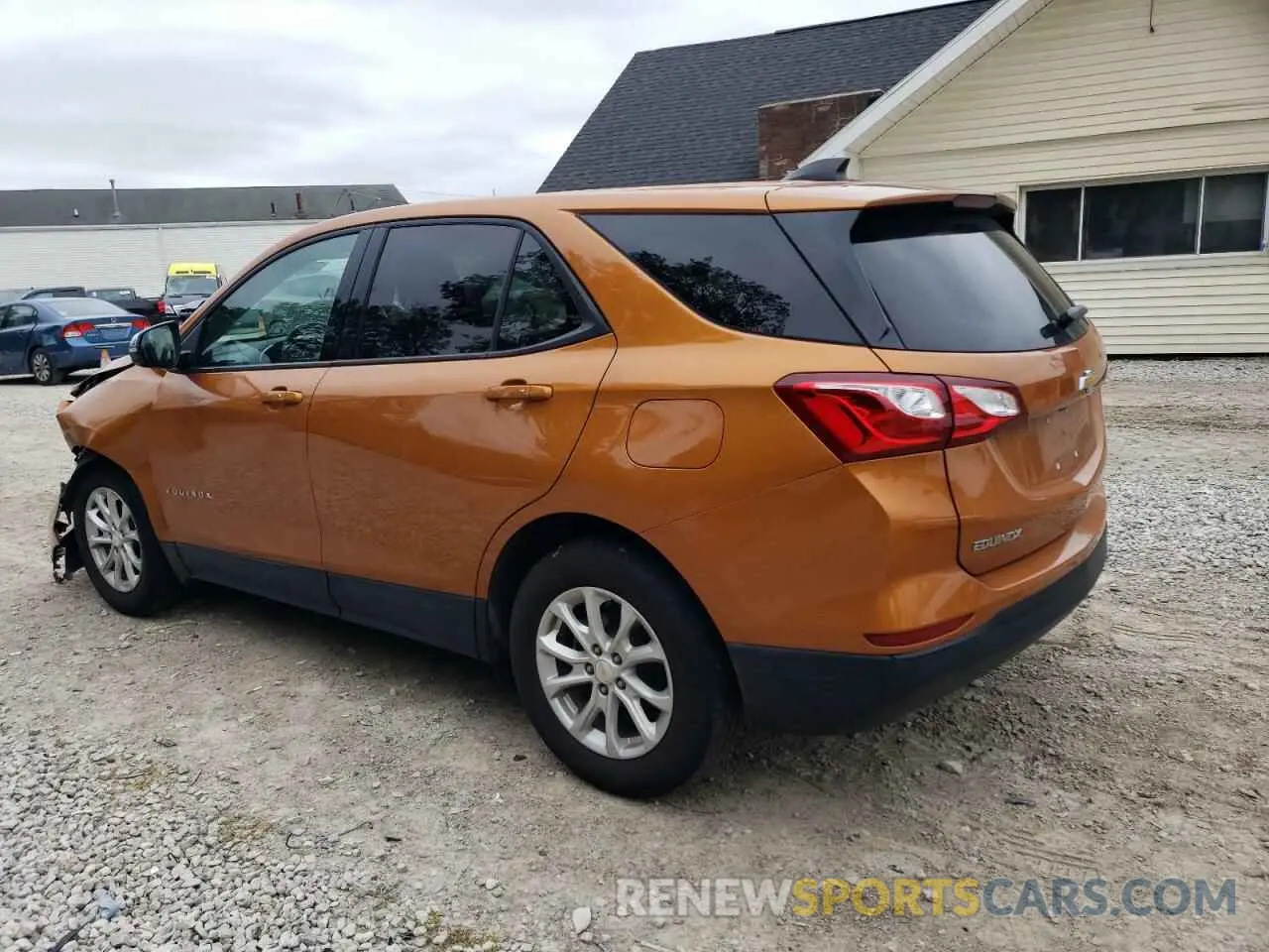 2 Photograph of a damaged car 2GNAXHEV1K6195420 CHEVROLET EQUINOX 2019