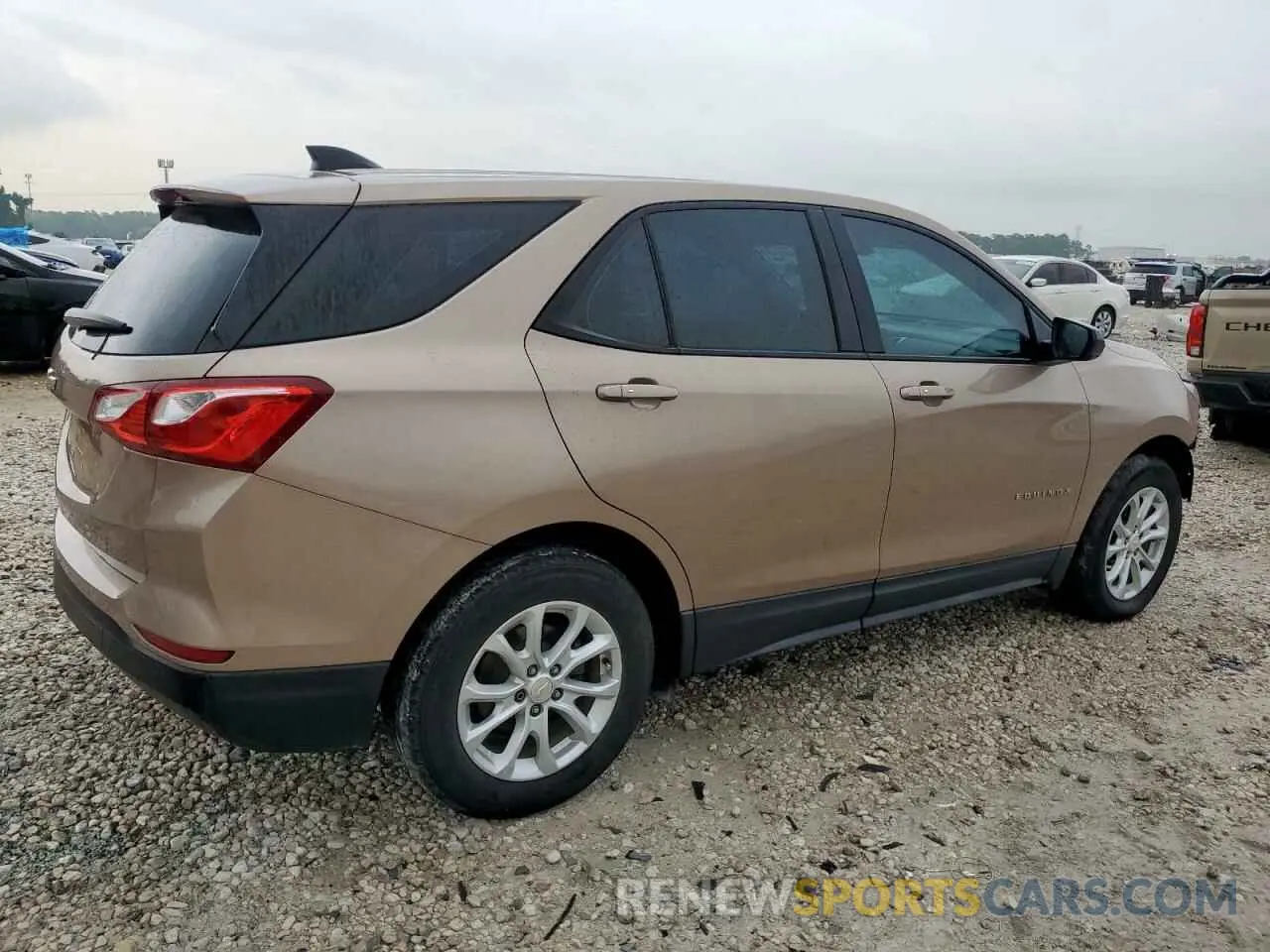 3 Photograph of a damaged car 2GNAXHEV2K6137056 CHEVROLET EQUINOX 2019