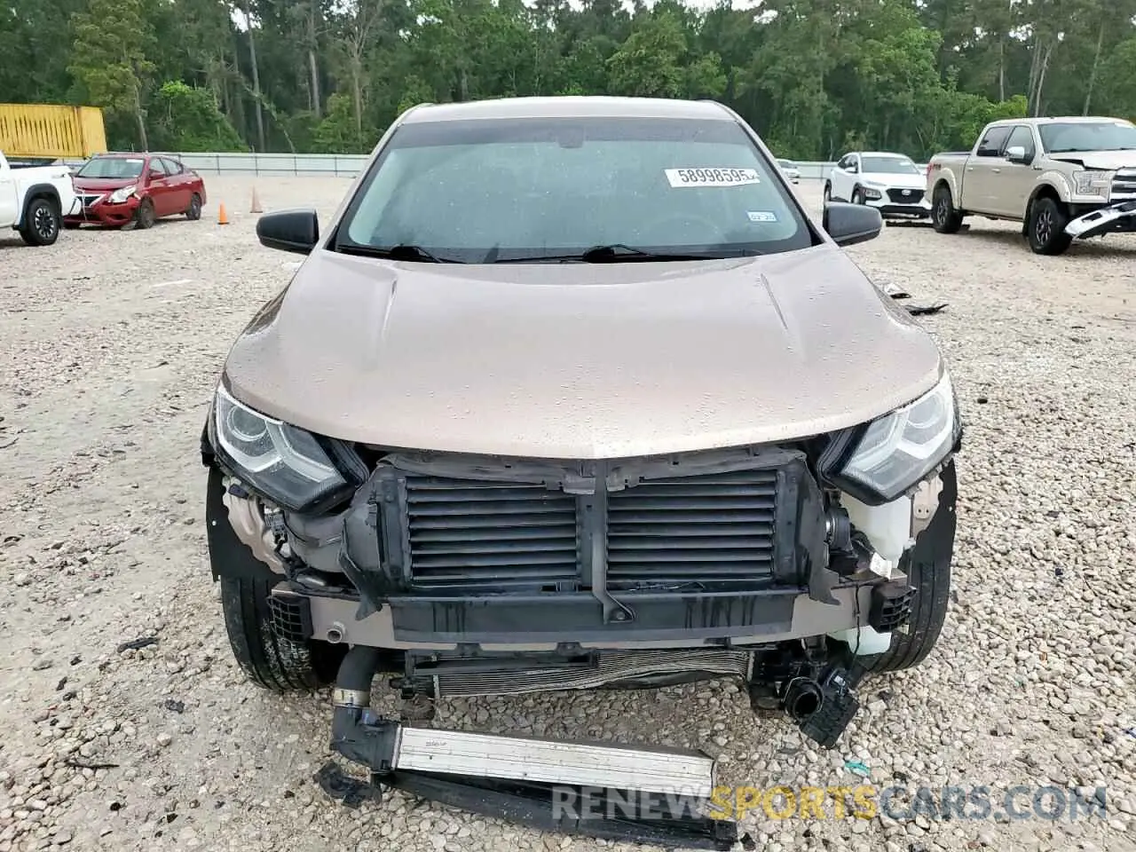 5 Photograph of a damaged car 2GNAXHEV2K6137056 CHEVROLET EQUINOX 2019