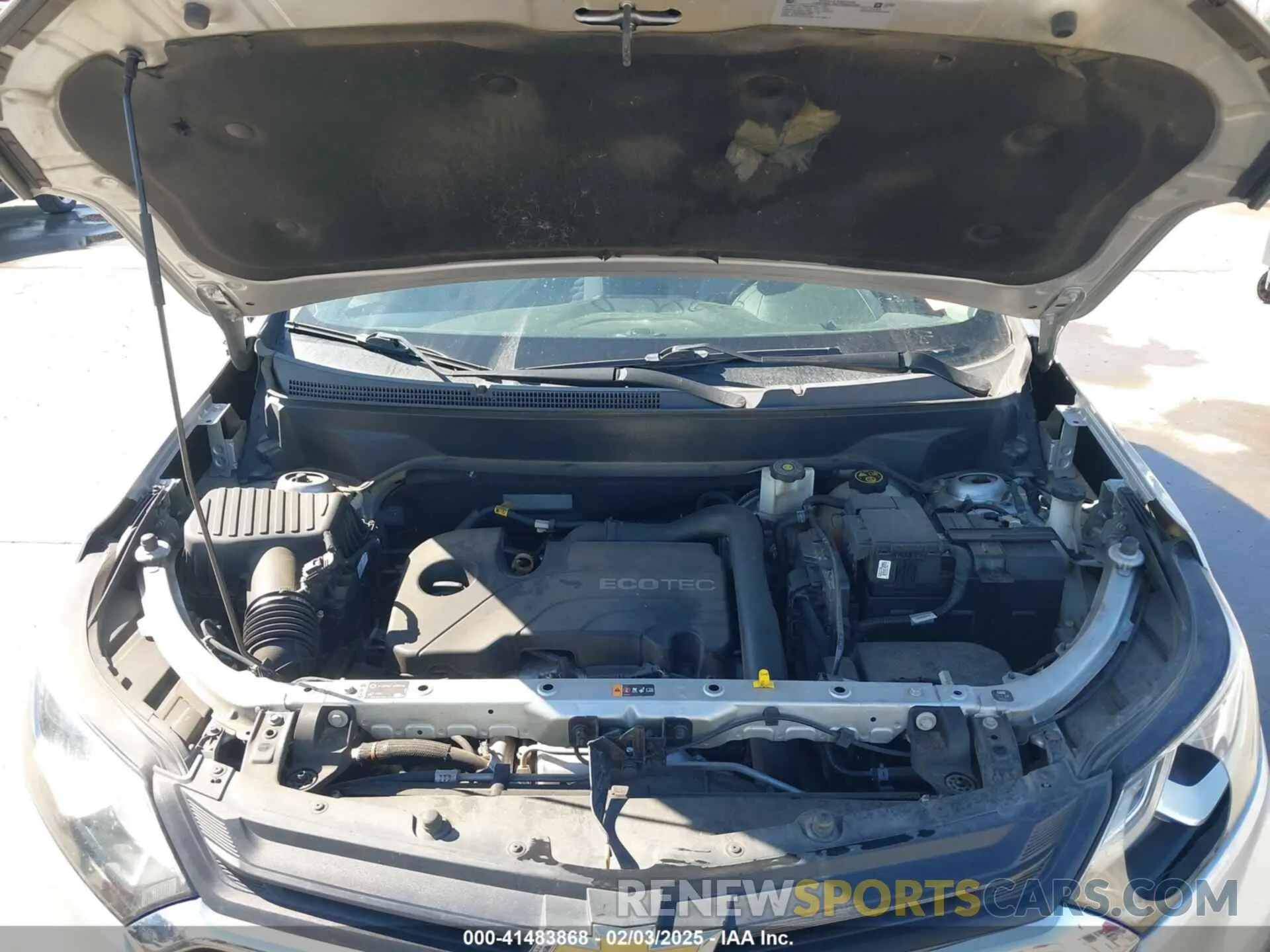 10 Photograph of a damaged car 2GNAXHEV2K6175046 CHEVROLET EQUINOX 2019