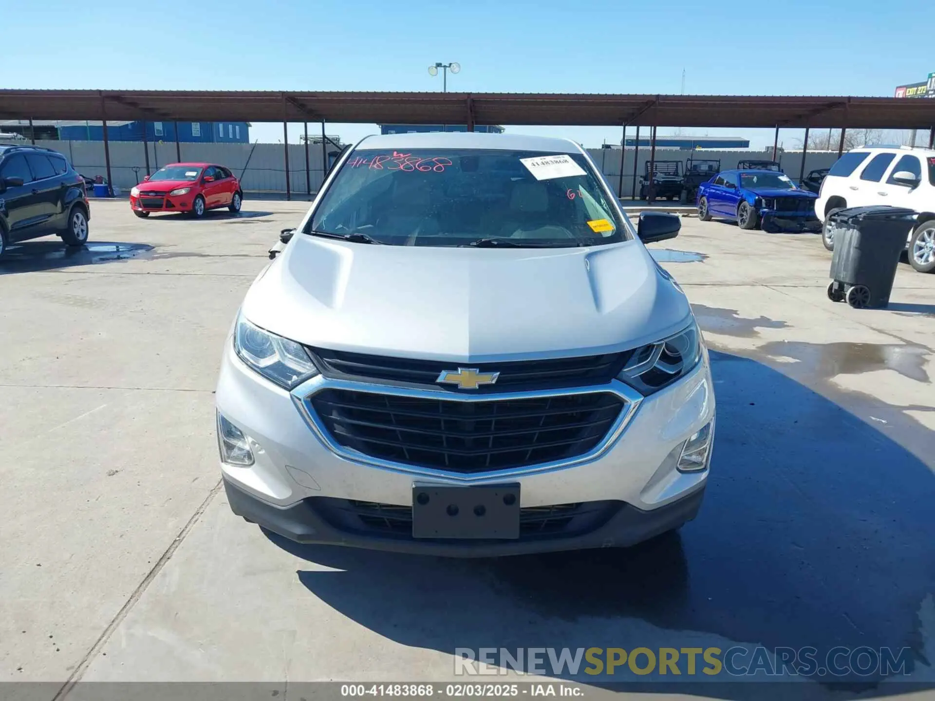 11 Photograph of a damaged car 2GNAXHEV2K6175046 CHEVROLET EQUINOX 2019
