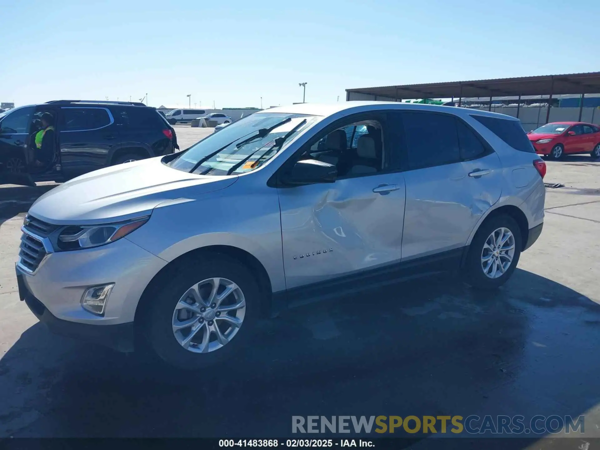 16 Photograph of a damaged car 2GNAXHEV2K6175046 CHEVROLET EQUINOX 2019