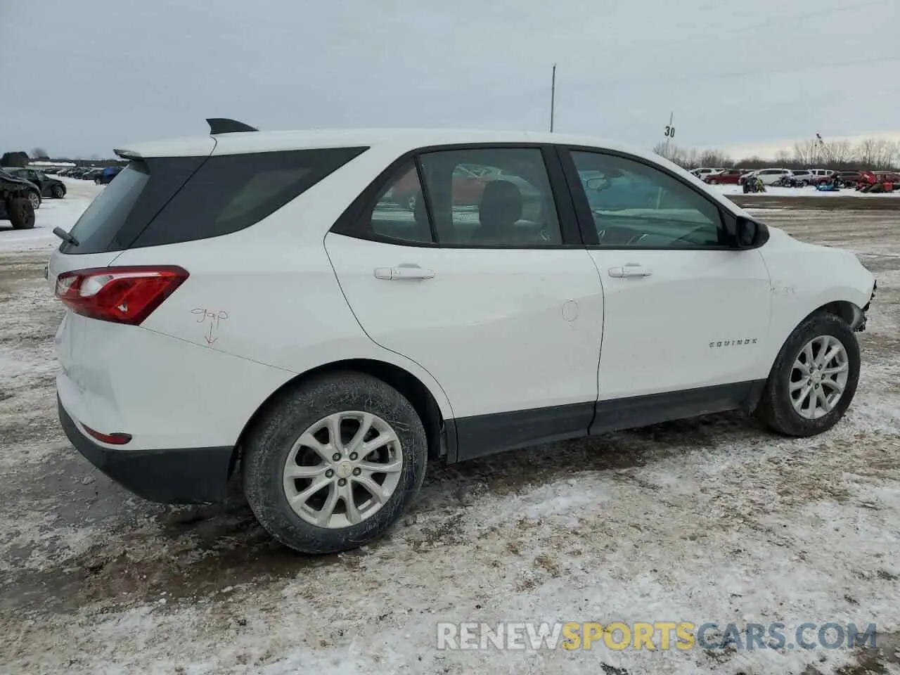 3 Photograph of a damaged car 2GNAXHEV2K6206196 CHEVROLET EQUINOX 2019