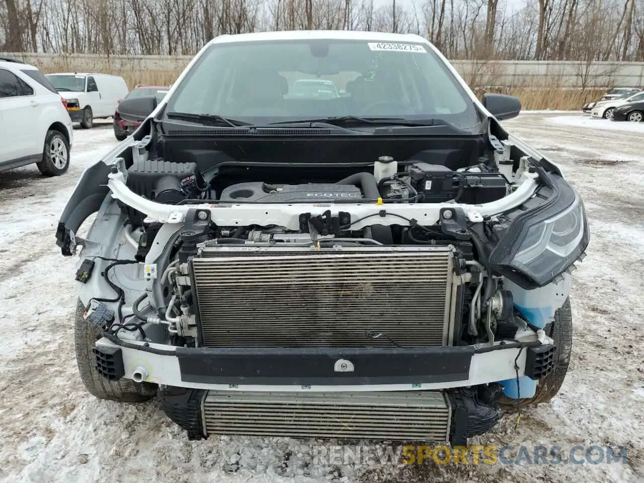5 Photograph of a damaged car 2GNAXHEV2K6206196 CHEVROLET EQUINOX 2019
