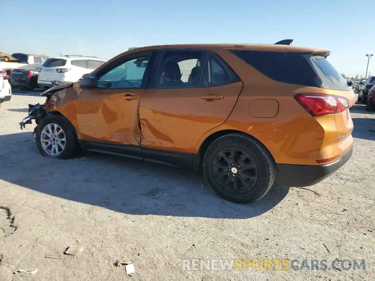 2 Photograph of a damaged car 2GNAXHEV2K6225413 CHEVROLET EQUINOX 2019