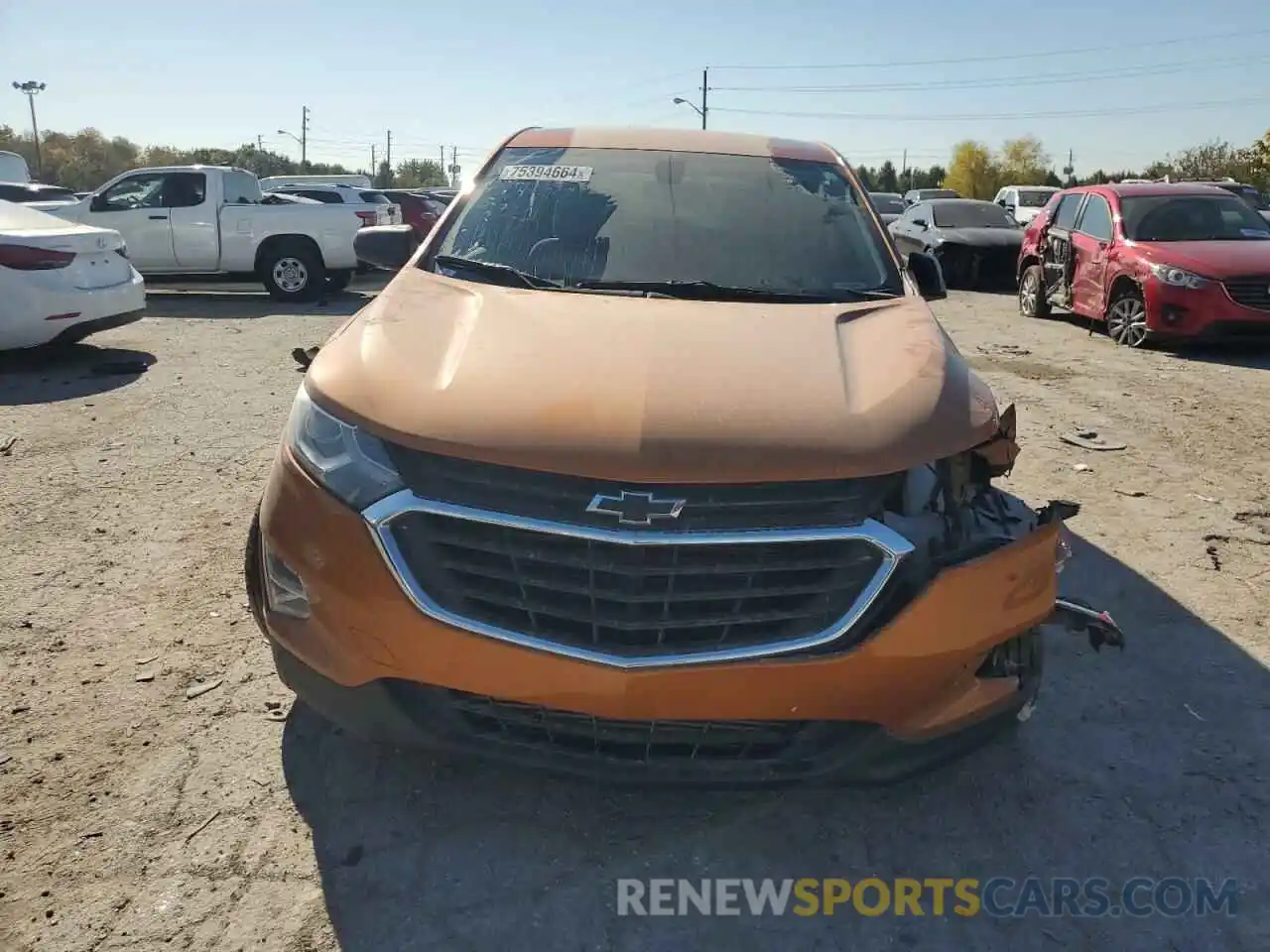 5 Photograph of a damaged car 2GNAXHEV2K6225413 CHEVROLET EQUINOX 2019