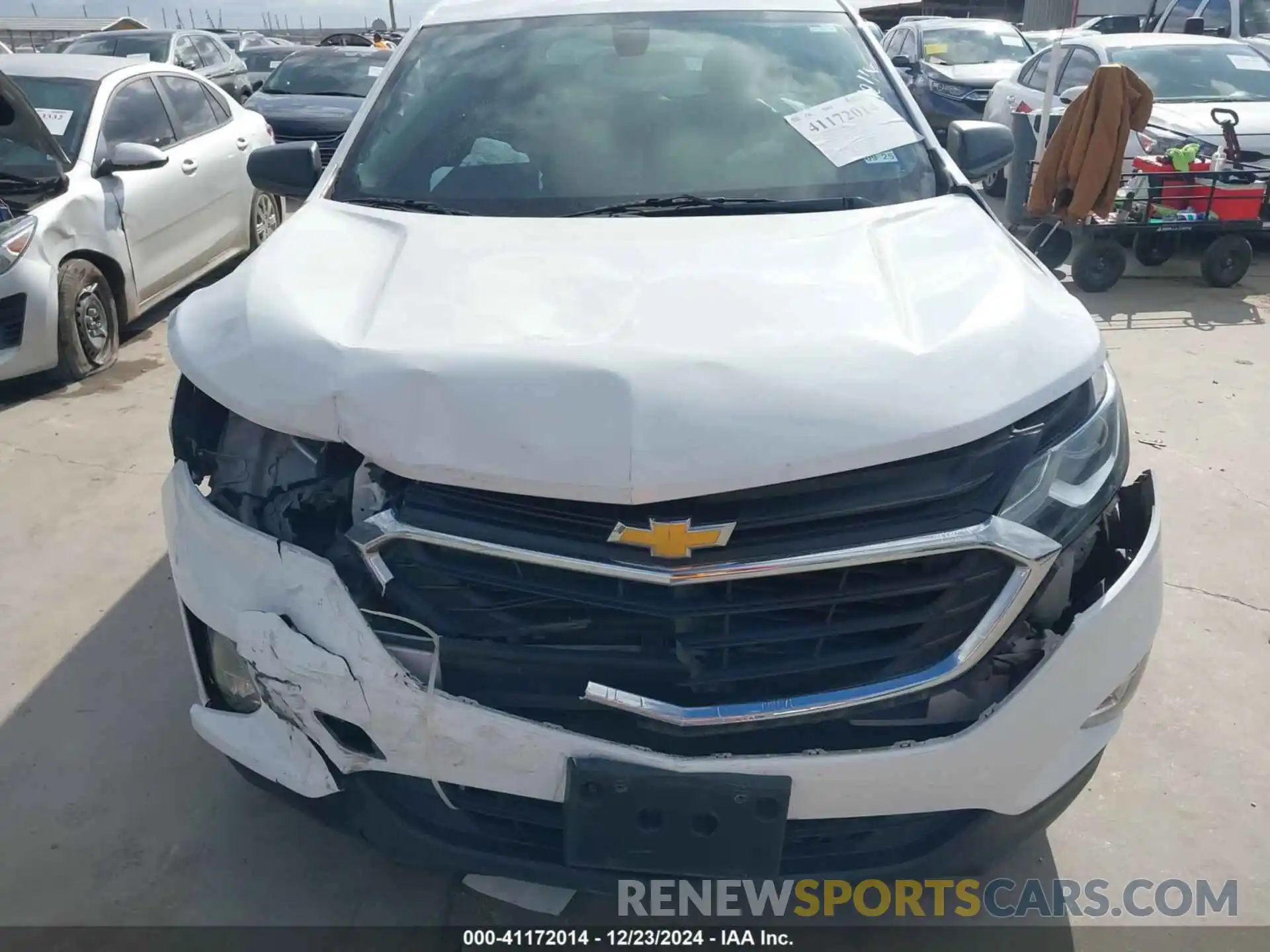 12 Photograph of a damaged car 2GNAXHEV3K6115535 CHEVROLET EQUINOX 2019