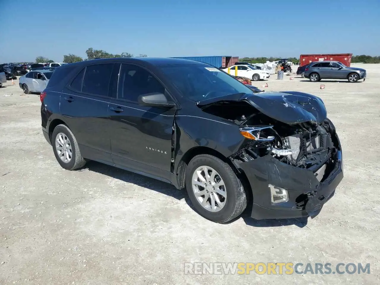 4 Photograph of a damaged car 2GNAXHEV3K6149412 CHEVROLET EQUINOX 2019