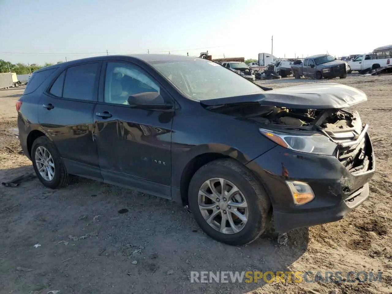 4 Photograph of a damaged car 2GNAXHEV3K6197699 CHEVROLET EQUINOX 2019