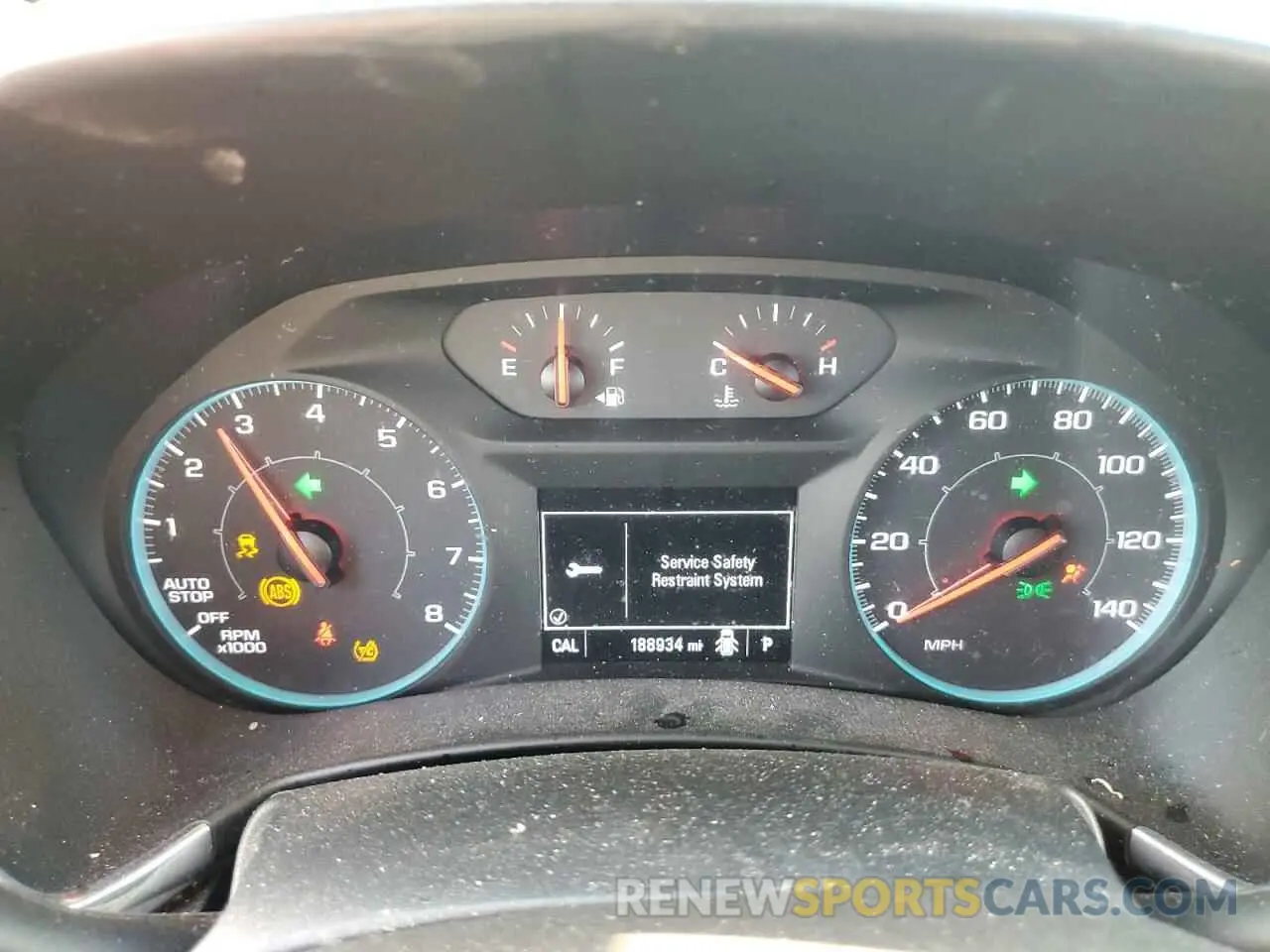 9 Photograph of a damaged car 2GNAXHEV3K6197699 CHEVROLET EQUINOX 2019