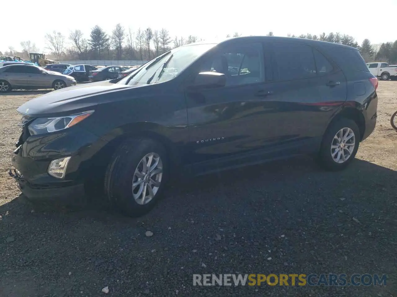 1 Photograph of a damaged car 2GNAXHEV3K6232791 CHEVROLET EQUINOX 2019