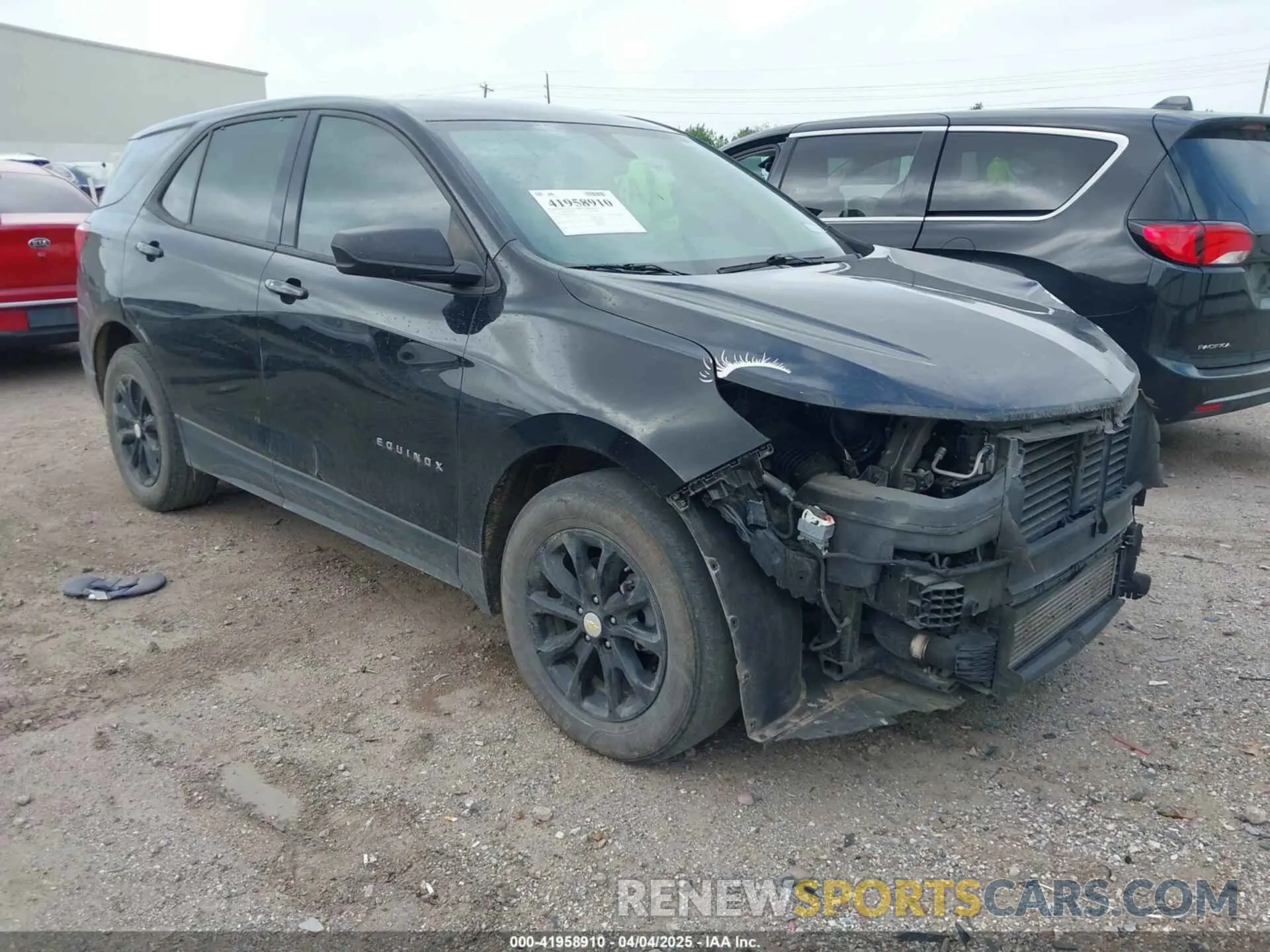 1 Photograph of a damaged car 2GNAXHEV3K6294711 CHEVROLET EQUINOX 2019