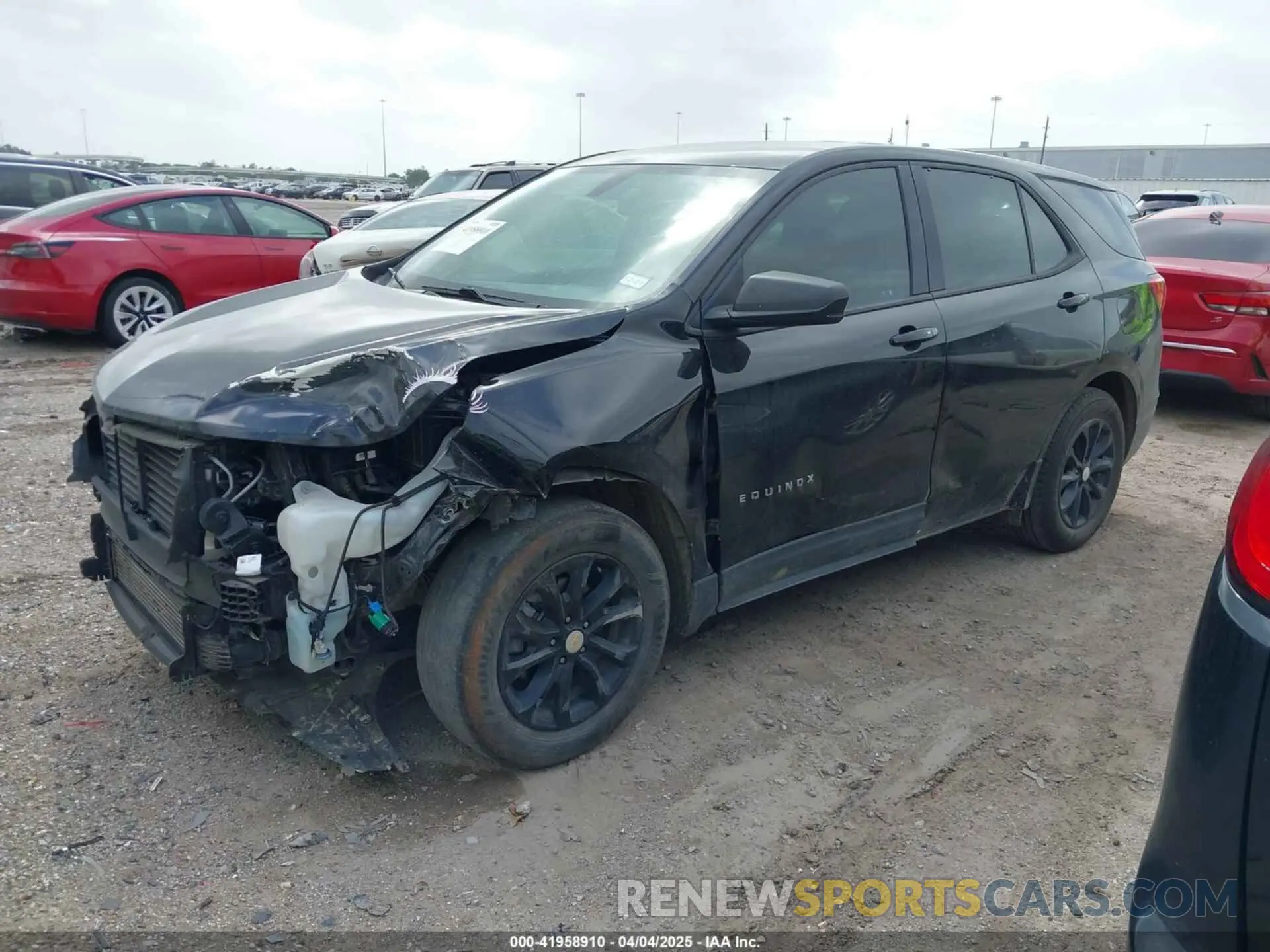 2 Photograph of a damaged car 2GNAXHEV3K6294711 CHEVROLET EQUINOX 2019