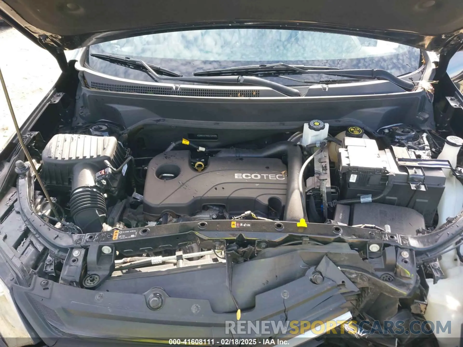 10 Photograph of a damaged car 2GNAXHEV4K6132439 CHEVROLET EQUINOX 2019