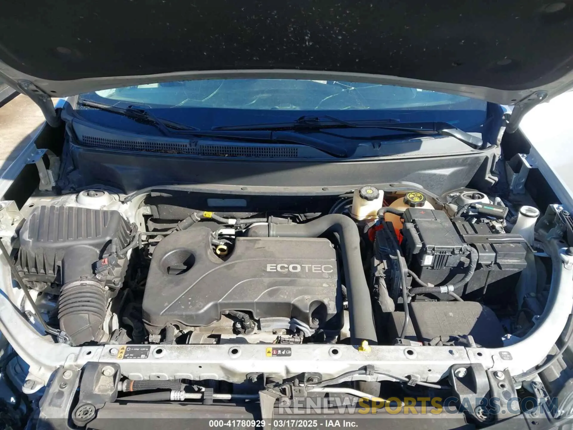 10 Photograph of a damaged car 2GNAXHEV4K6155073 CHEVROLET EQUINOX 2019