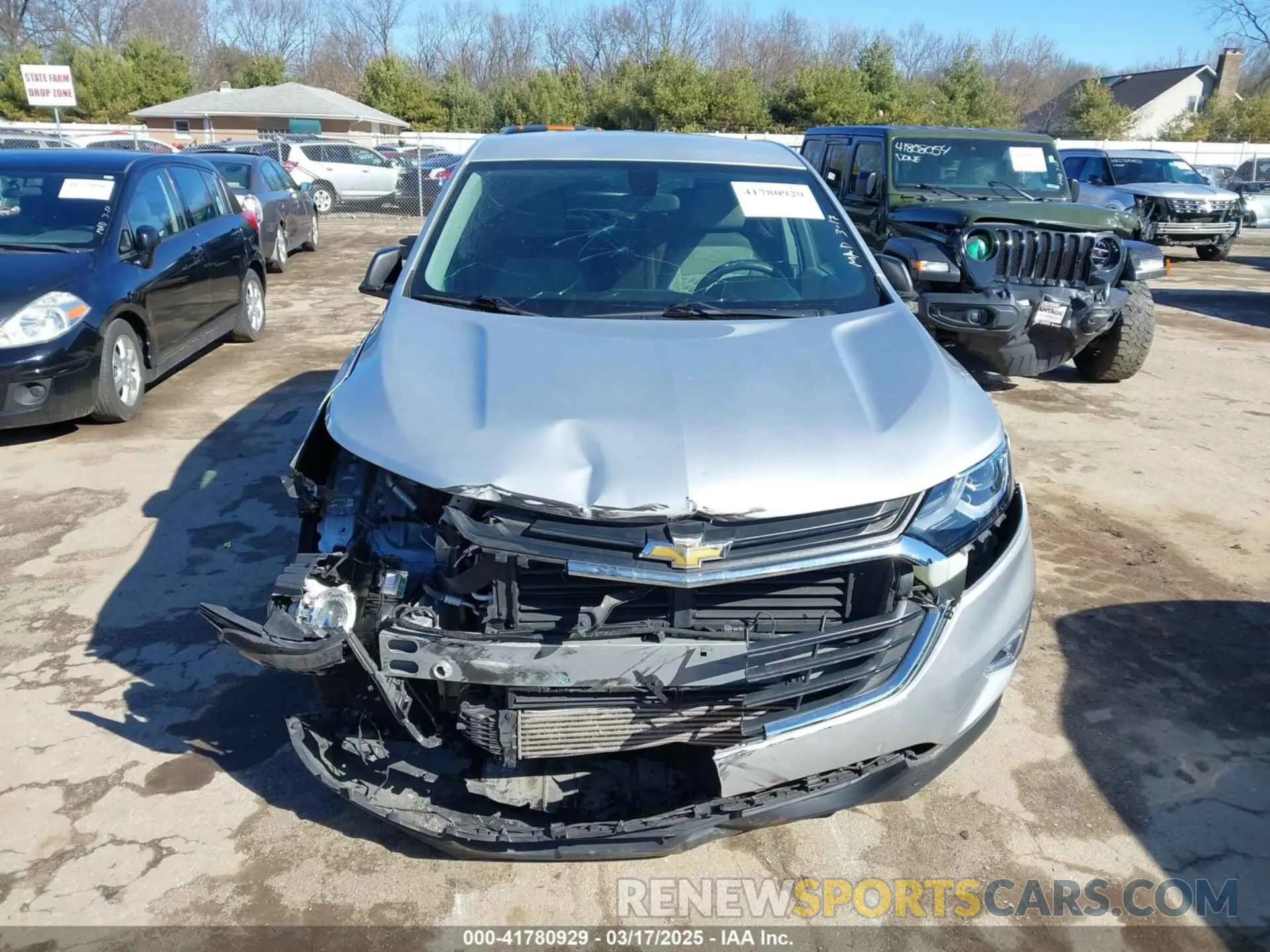 13 Photograph of a damaged car 2GNAXHEV4K6155073 CHEVROLET EQUINOX 2019