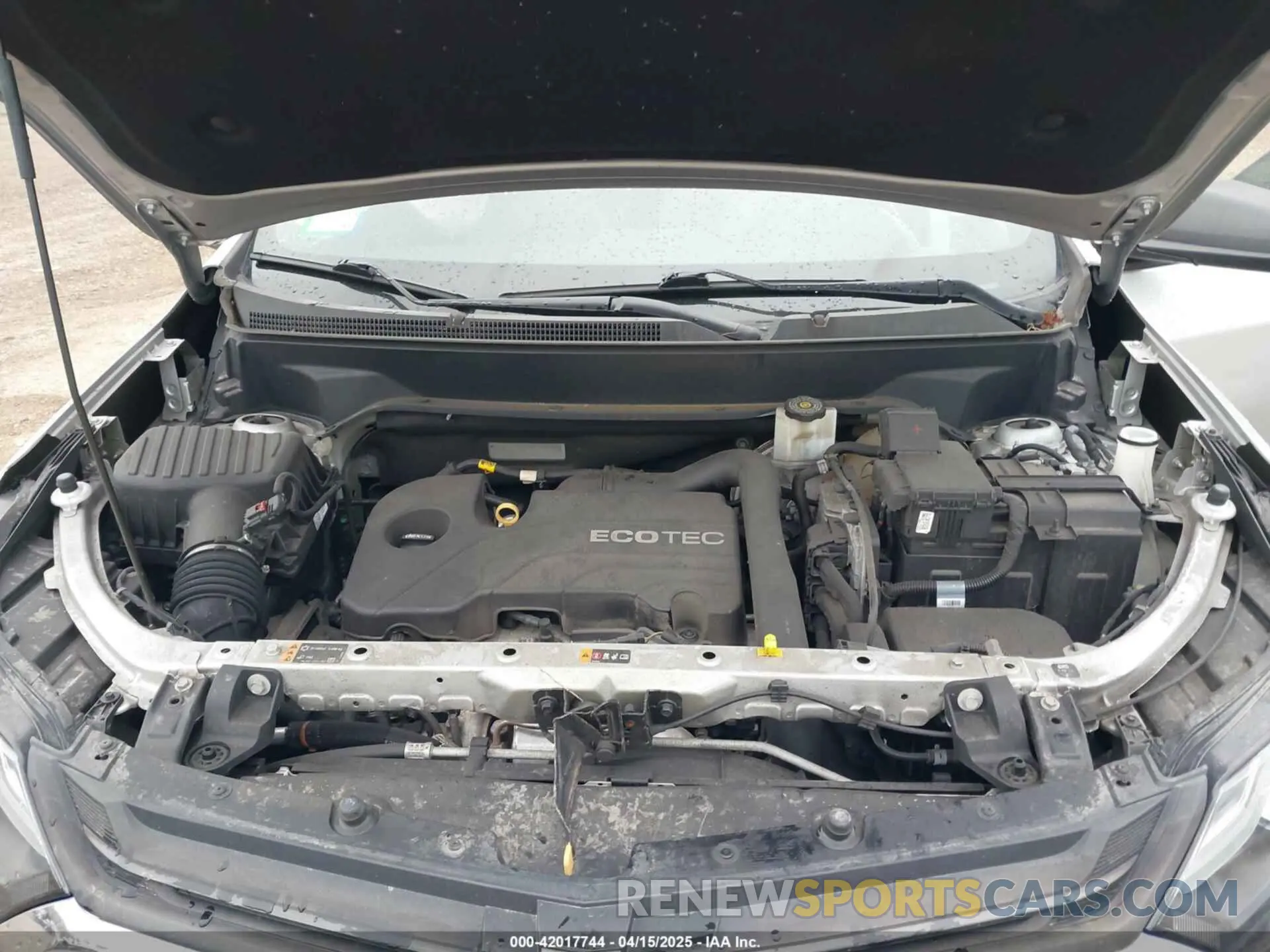 10 Photograph of a damaged car 2GNAXHEV5K6155034 CHEVROLET EQUINOX 2019