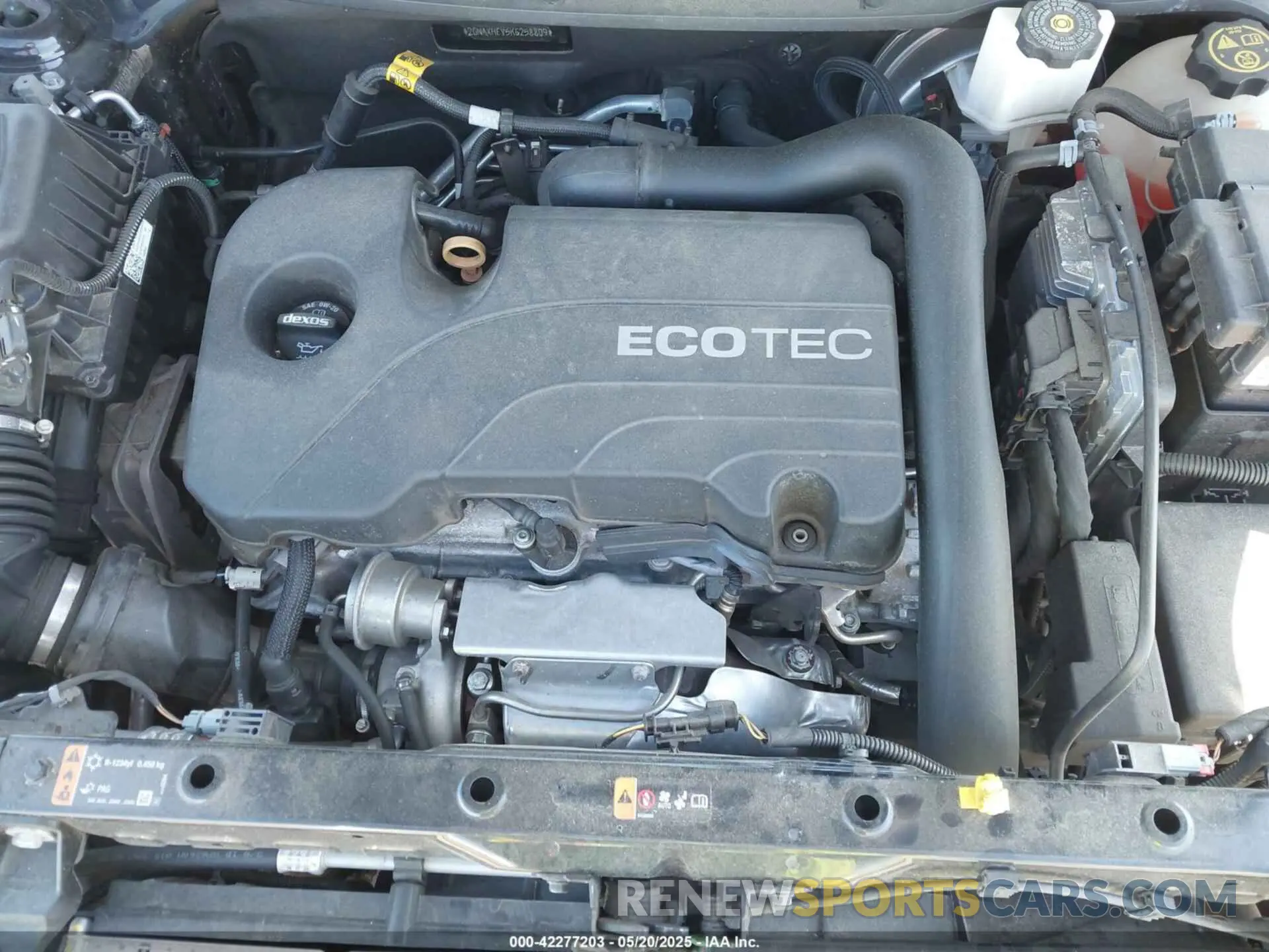 10 Photograph of a damaged car 2GNAXHEV5K6258809 CHEVROLET EQUINOX 2019