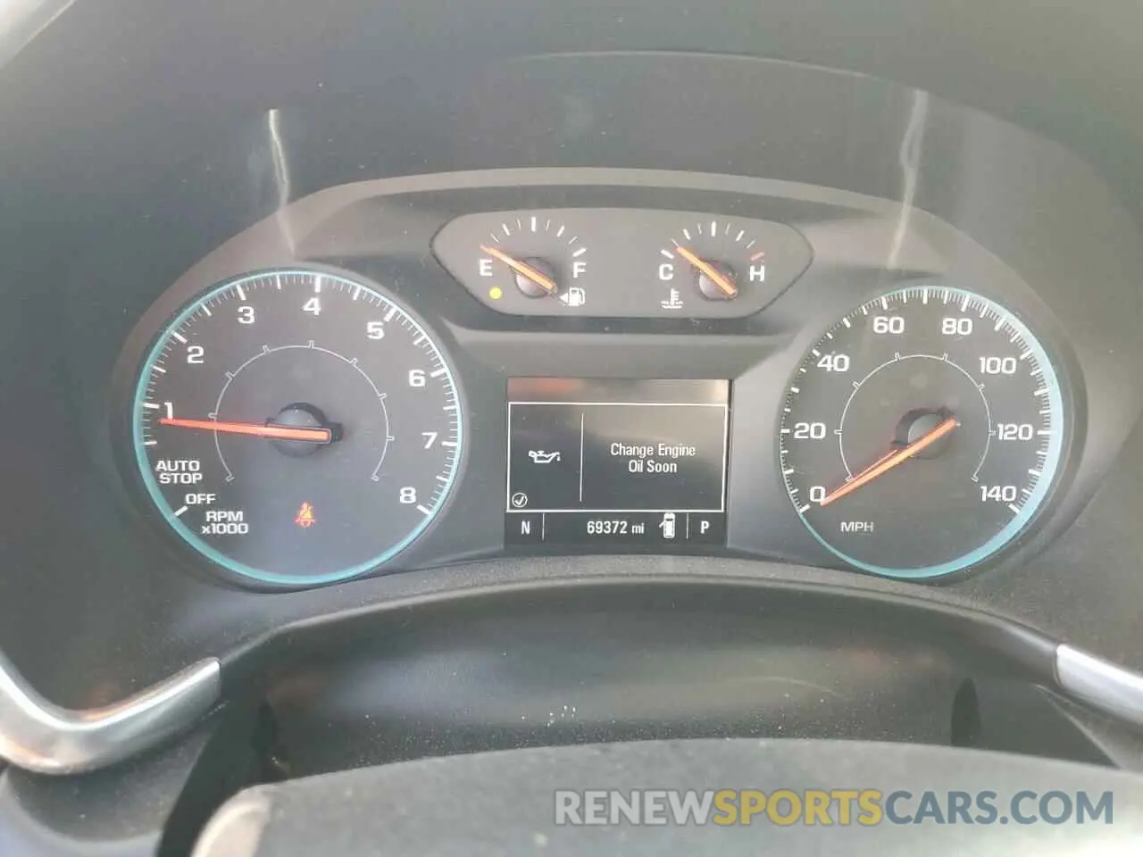 9 Photograph of a damaged car 2GNAXHEV5K6267249 CHEVROLET EQUINOX 2019